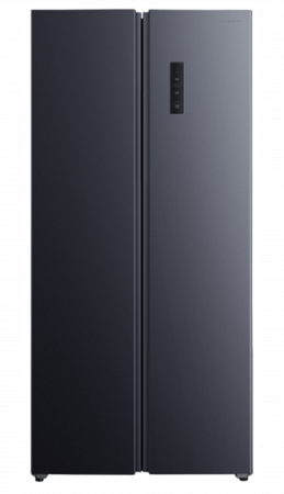 Refrigeration Appliances - Side by Side STARCREST SSBS-473BKE, Clasa E, No Frost, 473 L, H 178 cm, Display, Compresor Inverter, Inox Negru