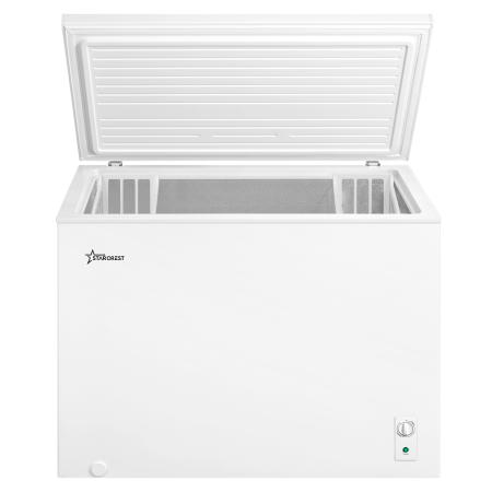 STARCREST Chest Freezer SCF-293WHE, Class E, 293L Capacity, Convertible System – Fridge Function, Adjustable Thermostat, White [8]