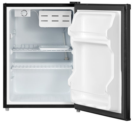 STARCREST Compact Single Door Refrigerator SF-660BLK, Class E, 66 L Capacity, Ice Compartment, H 63 cm, Black [1]