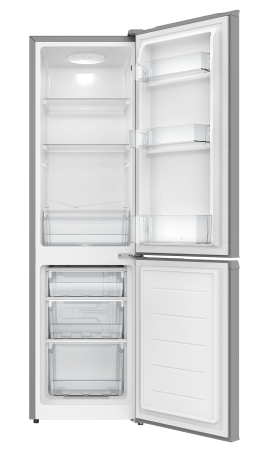 STARCREST Freezer Refrigerator SC-170IX-E, 170L, Class E, Less Frost, Adjustable Thermostat, H 151.8 cm, Stainless Steel [1]