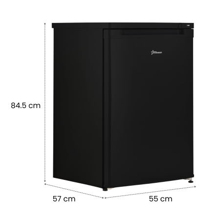 STARCREST Freezer SUF-86BK, Class E, 80 L Capacity, 3 Drawers, Height 84.5 cm, Black [8]