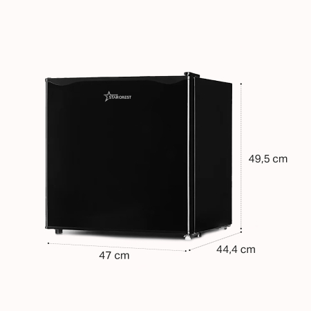 STARCREST Minibar Refrigerator SMB-46BKE, 46 L, Energy Class E, Height 49.5 cm, Black [2]