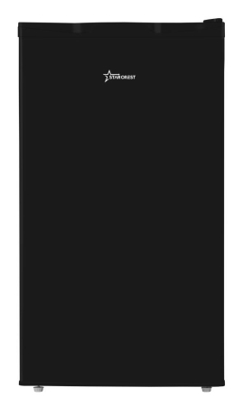 Single Door Refrigerators - STARCREST Single Door Refrigerator SF-85BK-E, 85 L, Energy Class E, Interior Lighting, Ice Compartment, Height 82 cm, Black