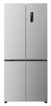 Refrigeration Appliances - STARCREST SSCD-463IXE Side-by-Side Refrigerator, 463 L, Class E, Full No Frost, Inverter Compressor, Digital Display, 81 L Convertible Compartment, H 192 cm, Stainless Steel