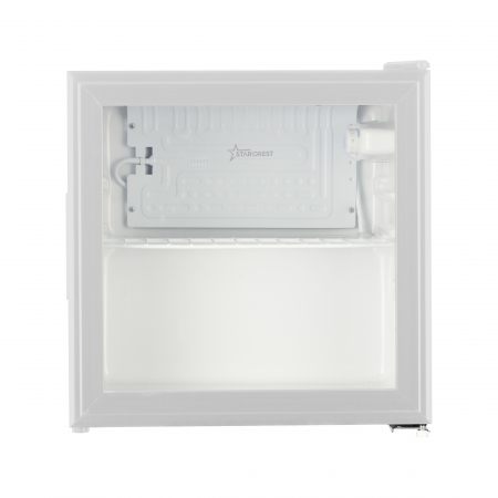 STARCREST Refrigerated Display Case SBC-51WHT, 46 L, Temperature Control, Glass Door, Height 48.8 cm, White [4]