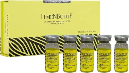 Tratamente si seruri pentru ten - Ser Tonifiere - Lemon Bottle - 5 fiole x 10 ml