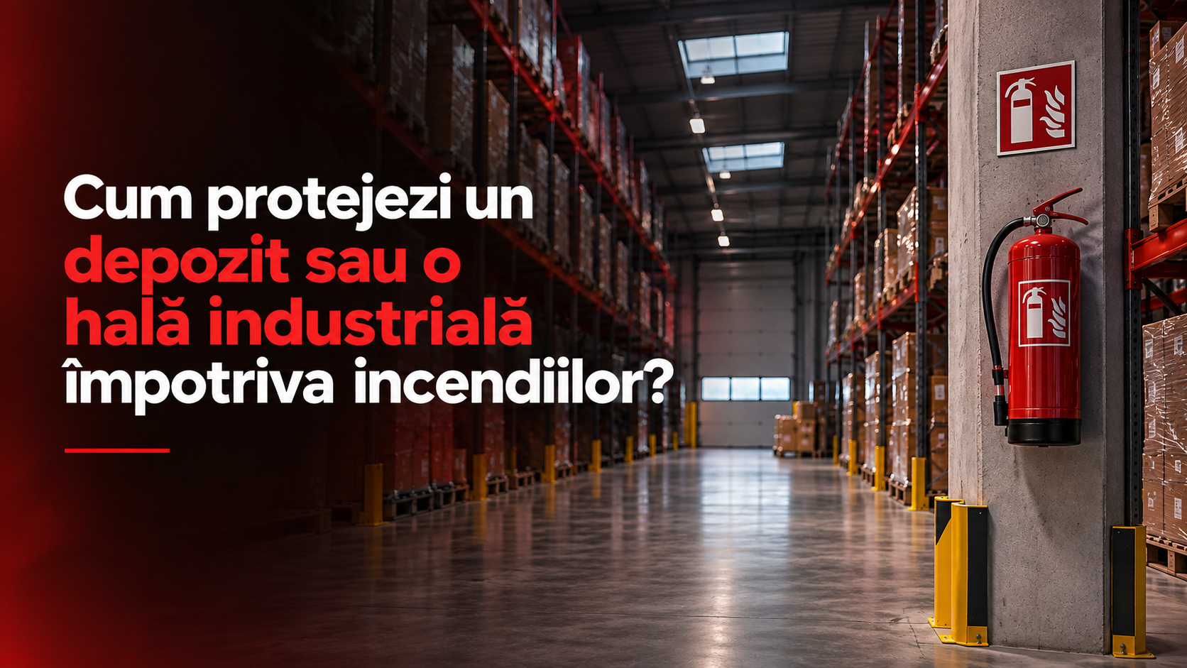 Cum protejezi un depozit sau o hală industrială împotriva incendiilor