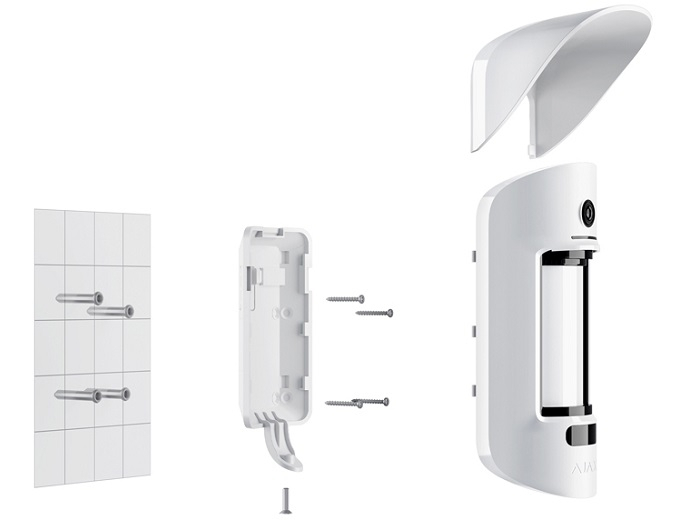 DETECTOR WIRELESS 2PIR EXTERIOR CU CAMERA AJAX [2]