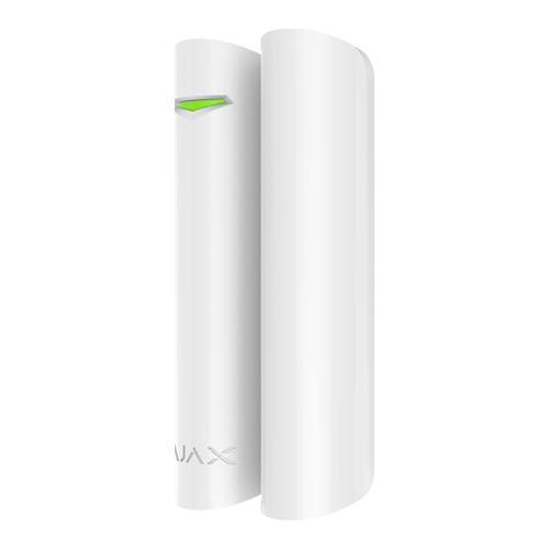 Contact magnetic wireless pentru ușă și fereastră cu senzor șoc și înclinare, intrare NC detector extern, 1200 m radio, AJAX DoorProtect Plus [3]
