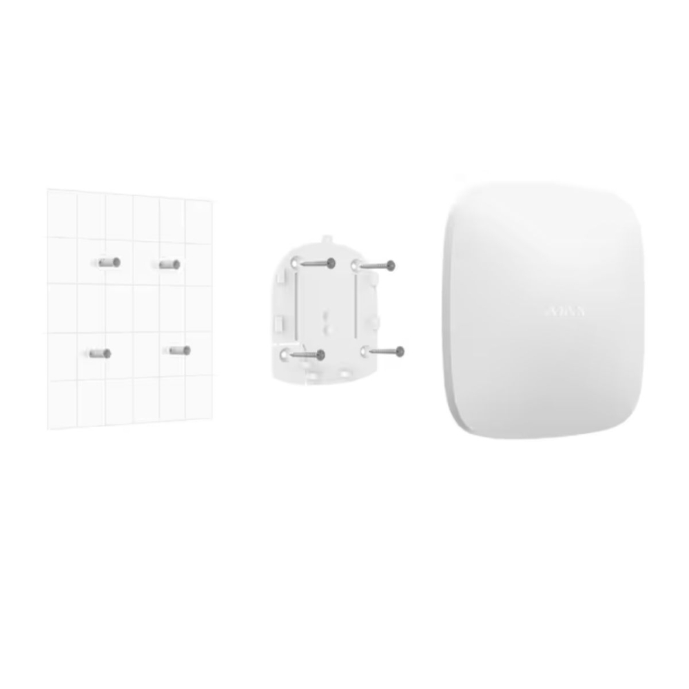 Centrală alarmă wireless LAN și 4G LTE, suport verificare foto alarmă, 100 dispozitive, 2000 m radio, AJAX Hub 2 (4G) Jeweller [3]