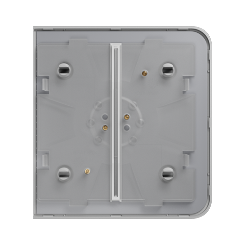 Întrerupător inteligent touch wireless dublu pentru iluminat, 2 canale, fără nul, control prin aplicație, AJAX LightSwitch (2-gang) Jeweller [2]