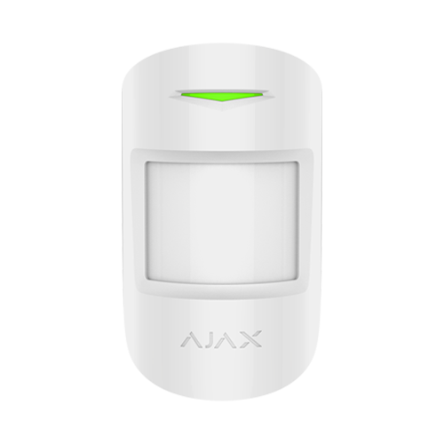 Detector de mișcare wireless PIR pentru interior, 12 m, unghi 88°, imunitate animale, 1700 m radio, AJAX MotionProtect Jeweller [2]