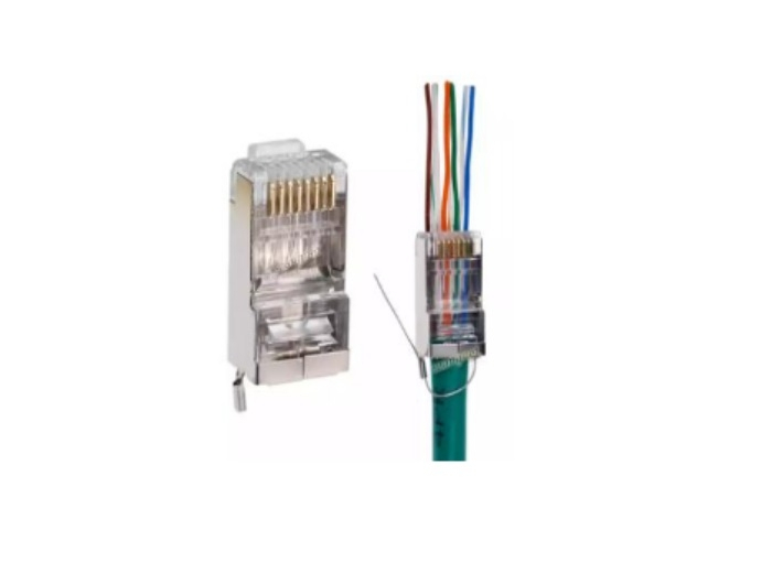 Mufa EZ UTP CAT6E RJ45 pentru cablu neecranat 1.1mm [2]
