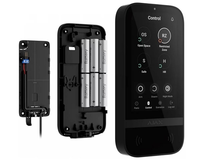 TASTATURA WIRELESS AJAX CU TOUCHSCREEN [2]
