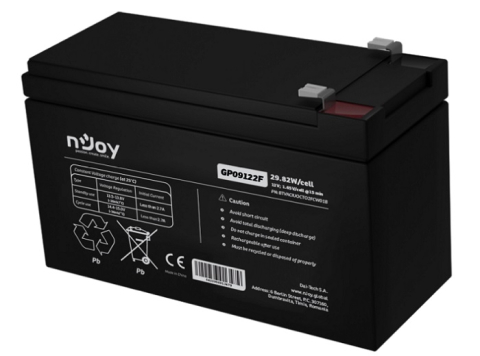 Accesorii Supraveghere - ACUMULATOR UPS, 12V, F2 (T2), PB-ACID AGM