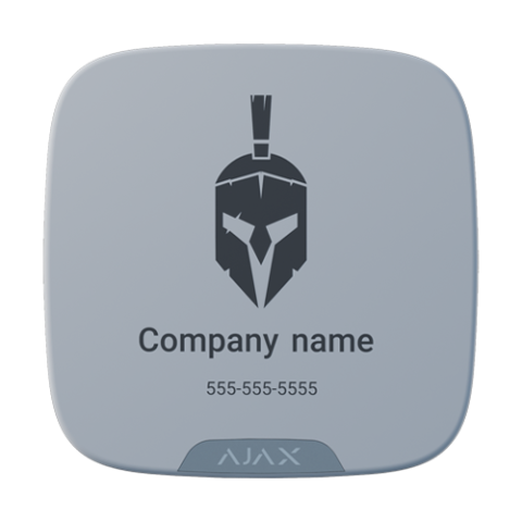 Sirene Alarmare - Brandplate