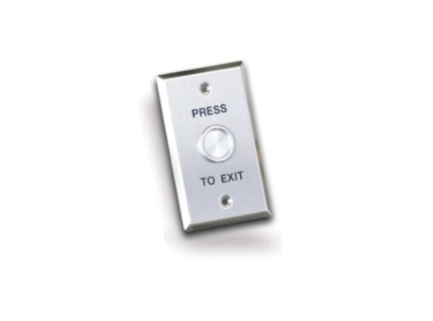 Antiefractie - BUTON EXIT CU SWITCH DIN ALUMINIU, NO