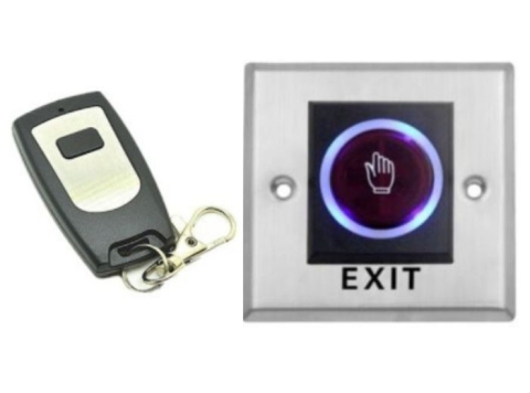 Butoane Panica - Buton exit ingropat fara atingere cu telecomanda SECPRAL