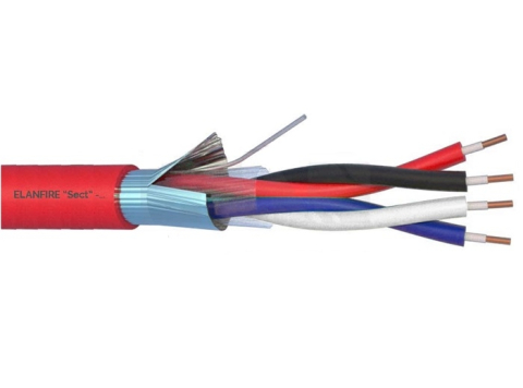 Accesorii Supraveghere - CABLU INCENDIU 2X2X0.8TW ECRANAT PH120, ROLA 100M