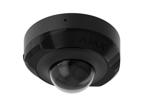 Camere Supraveghere - CAMERA IP MINI DOME AJAX, NEAGRA, 8MP, LENTILA 2.8