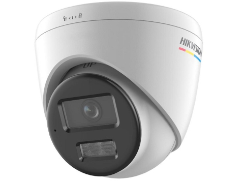 Camere Supraveghere - CAMERA IP TURRET 6MP, IR SI WHITE LIGHT 30M