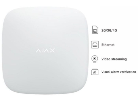 Centrale Antiefractie - CENTRALA ALARMA WIRELESS AJAX 4G