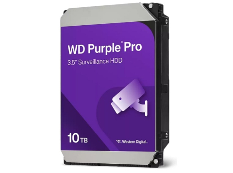 Accesorii Supraveghere - HDD 10TB WESTERN DIGITAL, SERIA PURPLE PRO