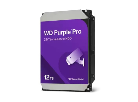 Supraveghere video IP - HDD 12TB WESTERN DIGITAL, SERIA PURPLE PRO