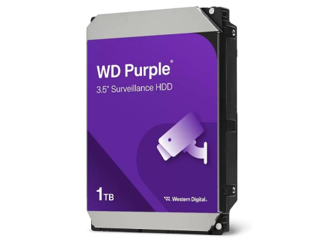 Accesorii Supraveghere - HDD 1TB WESTERN DIGITAL, SERIA PURPLE