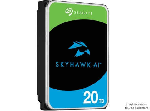Accesorii Supraveghere - HDD 20TB SEAGATE SKYHAWK ARTIFICIAL INTELLIGENCE