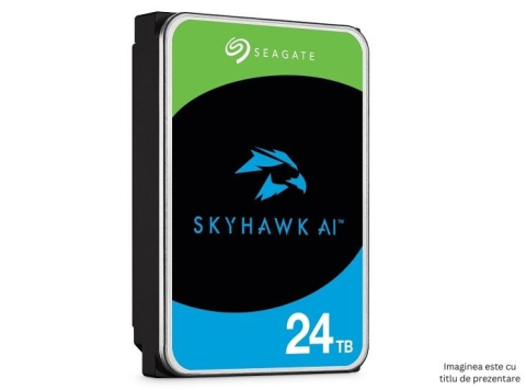 Accesorii Supraveghere - HDD 24TB SEAGATE SKYHAWK ARTIFICIAL INTELLIGENCE