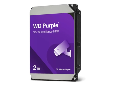 Accesorii Supraveghere - HDD 2TB WESTERN DIGITAL, SERIA PURPLE