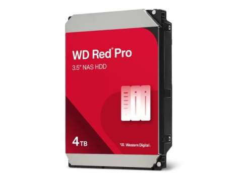 Accesorii Supraveghere - HDD 4TB WESTERN DIGITAL, SERIA RED PRO