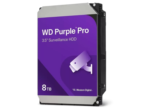 Accesorii Supraveghere - HDD 8TB WESTERN DIGITAL, SERIA PURPLE PRO