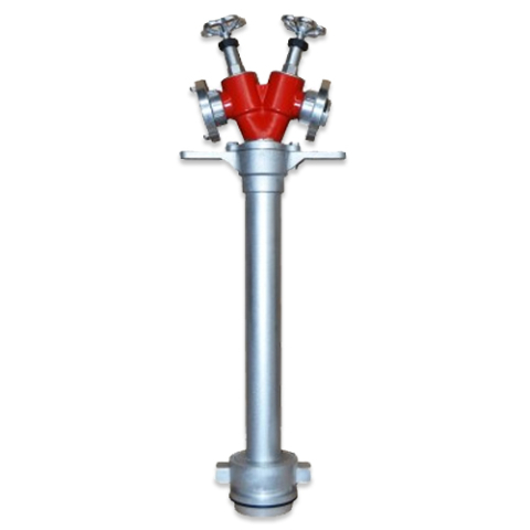 Instalatii de Stingere cu Apa - Hidrant portative tip IIC cu robineti DN80