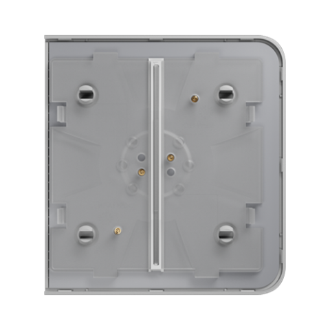 Întrerupător inteligent touch wireless dublu pentru iluminat, 2 canale, fără nul, control prin aplicație, AJAX LightSwitch (2-gang) Jeweller [1]