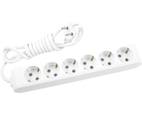 Accesorii Supraveghere - Prelungitor 6P-3M-3X1.5