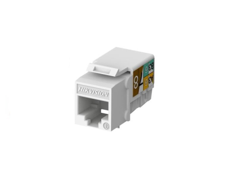 Accesorii Supraveghere - SET 50 MUFE KEYSTONE CAT6 CU PUNCH DOWN,ALBE