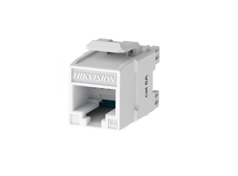 Accesorii Supraveghere - SET 50 MUFE KEYSTONE CAT6A CU PUNCH DOWN,ALBE