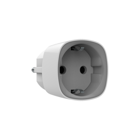 Priza inteligentă wireless 230V cu monitorizare consum energie 2.5 kW, protecție suprasarcină, 1000 m radio, AJAX Socket (Type F) Jeweller [1]