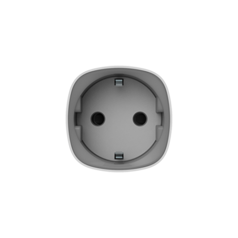 Intrerupatoare Inteligente - Priza inteligentă wireless 230V cu monitorizare consum energie 2.5 kW, protecție suprasarcină, 1000 m radio, AJAX Socket (Type F) Jeweller