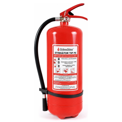 Produse PSI - Stingator cu pulbere P6 6kg clase ABC