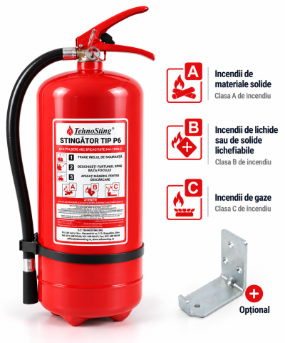 Stingator cu pulbere P6 6kg clase ABC [2]