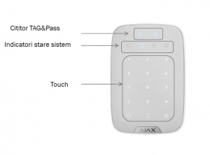 TASTATURA WIRELESS CU CITITOR PROXIMITATE [1]