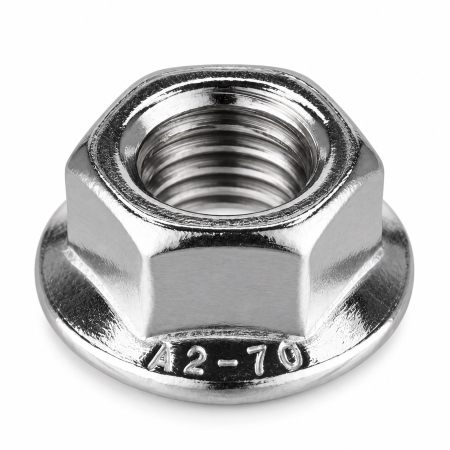 Sisteme de Fixare - Piuliță cu flanșă autoblocantă M10 din inox