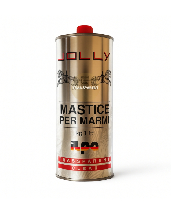 Adeziv Mastic Lichid Transparent Pentru Marmura, Granit, Travertin si Piatra Naturala – Ilpa Jolly Transparent Liquido 0.90L cu Catalizator [1]