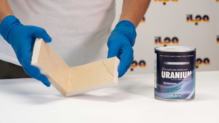 Adeziv mastic Ultra-Rapid Uranium, 1L, Ilpa, pentru marmură, granit, gresie, beton, lemn și cărămidă [2]