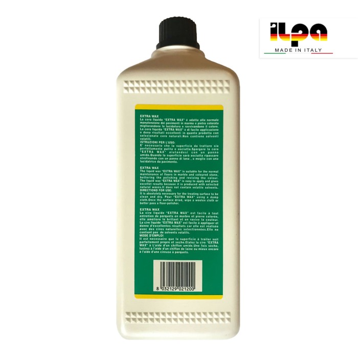 Ceară lichidă pe bază de apă pentru granit, marmură și piatră naturală – Ilpa Extra Wax Aqua 0.90 L [2]