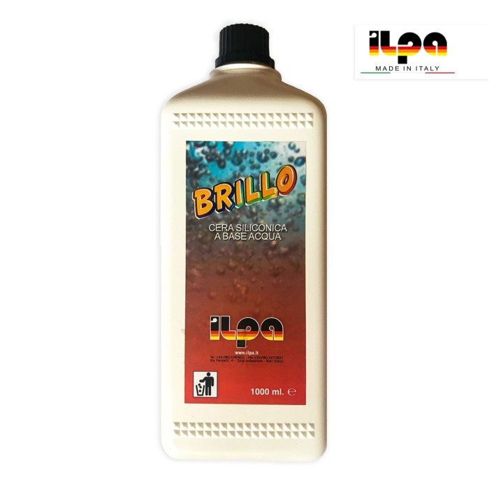 Ceară siliconică pe bază de apă pentru marmură, granit și piatră naturală – Ilpa Brillo Aqua 1L [1]