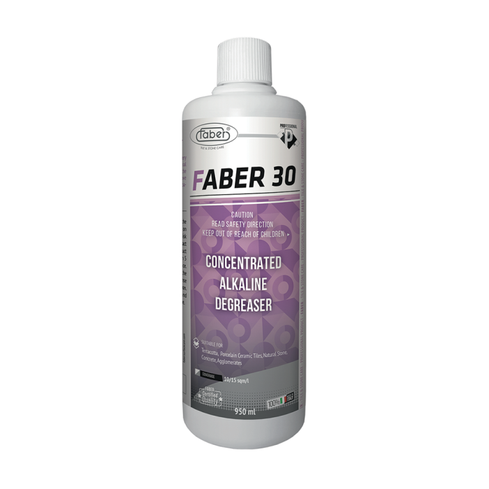 FABER 30 2.0, 1L – detergent alcalin concentrat pentru curățare în profunzime a pietrei naturale și pardoselilor [1]